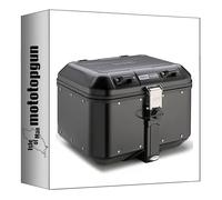 givi Top Case dlm46b monokey Trekker dolomiti Aluminium Noir 46 lt + Support Compatible avec BMW f 800 r 2009 2010 2011 2012 2013 2014 mototopgun dlm46b + sra691