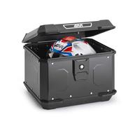 GIVI Top Case MONOLOCK 44 L En Aluminium Laqué Noir