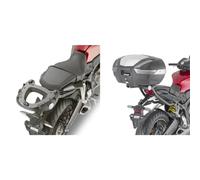 GIVI Top Case Support pour Monokey ou Monolock Case pour CB 650 R (2021) Porte-boîtier supérieur