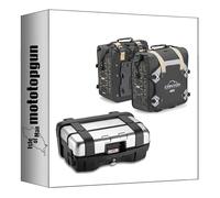givi Top Case trk33n + sacoches cavalières grt709b Trekker Canyon 103 lt + Support Compatible avec Suzuki gsx s 1000 2015 2016 2017 2018 2019 2020 mototopgun trk33n + grt709b + tst3110 + 3110fz + m5