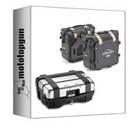 givi Top Case trk33n + sacoches cavalières grt720b Trekker Canyon 83 lt + Support Compatible avec Suzuki gsx s 1000 f 2015 2016 2017 2018 2019 2020 mototopgun trk33n + grt720b + tst3110 + 3110fz + m5