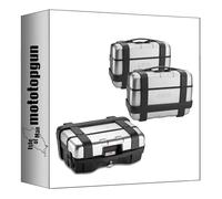 givi Top Case trk33n + valises laterales trk33pack2 Trekker 99 lt + Support Compatible avec Triumph Bonneville t100 2017 2018 2019 2020 2021 2022 mototopgun