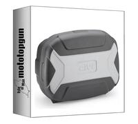 givi Top Case trk35bn monokey Trekker Lite Grigio 35 lt + Support Compatible avec Moto Morini seiemmezzo STR 650 2022 2023 2024 mototopgun
