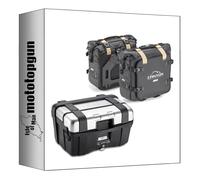 givi Top Case trk46n + sacoches cavalières grt720b Trekker Canyon 96 lt + Support Compatible avec Suzuki gsx s 1000 2015 2016 2017 2018 2019 2020 mototopgun trk46n + grt720b + tst3110 + 3110fz + m5