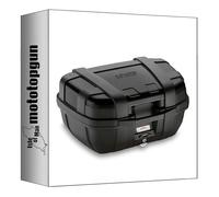 givi Top Case trk52bb monokey Trekker Lite Noir 52 lt + Support Compatible avec Aprilia Tuareg 660 2021 2022 2023 2024 mototopgun trk52bb + sr6710 + m5