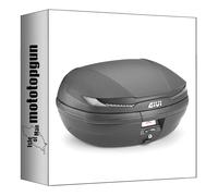 givi Top Case v45nt monokey Arena Noir Tech 45 lt + Support Compatible avec Harley Davidson pan America 1250 2021 2022 2023 2024 mototopgun v45nt + sra8400