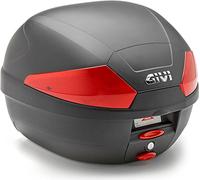 Givi Topcase B29N2 Monolock avec réflecteurs rouges incl. plaque universelle & kit de montage