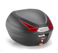 Givi Topcase B330N avec réflecteurs rouges, plaque et kit de montage inclus