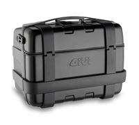 Givi Trekker aluminium/noir, 33/46 litres argent