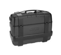 Givi Trekker Monokey Valise - 33 l - Aspect aluminium - Pour porte-bagages Monokey - Noir - Technopolymère robuste