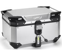 Givi Trekker Outback Evo Smart, topcase Monokey 58 l Argent Argent