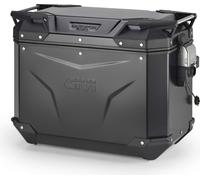 Givi Trekker Outback Evo Smart, étui latéral Monokey-Cam-Side 44 L Noir Noir