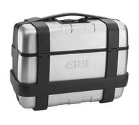 Givi Trekker, étui latéral Monokey 33 l Noir Mat/Aluminium Noir Mat/Aluminium