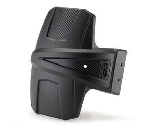 GIVI Universal Rear Wheel Cover ABS, noir pour montage avec kit spécifique (RM_ _ _KIT)