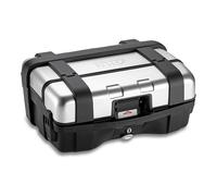 GIVI Valise Latéral 33 Lt Avec Finition Argent Et Portière Ouverture Supérieur