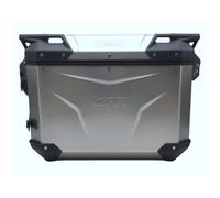 GIVI VALISE MONOKEY OUTBACK EVO 37L ALU DROITE SANS BARILLET (OBKEV37AR) - OBKEV37AR - ALU