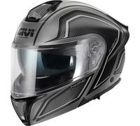 Givi X.50 Fiber Hologram, casque rabattable L (60) Mat Noir/Gris Mat Noir/Gris