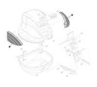 Givi - z1383r - Réflecteur Gauche et Droite avec Film Blanche