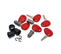 GIVI Z180 Lot de 3 Cadenas à Verrouillage continu Noir 40