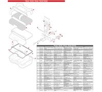 GIVI Z2073CNM Couvercle Trk33N / Trk46N Monté