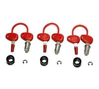 Givi Z228 Lot de 3 serrures de Serrure à Combinaison Noir 40