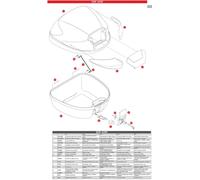 GIVI Z2911R Catadioptres Rouges (Pour B29N)