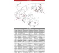 Fond de Valise GIVI Noir Droit pour Valise V35