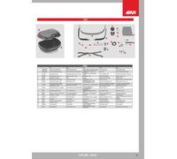GIVI Z360CNM Couvercle E360 Noir