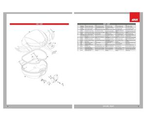 GIVI Z420FNTM Invendu V40NT Monté