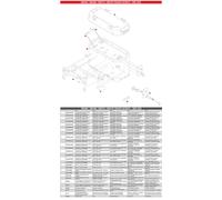 GIVI Z4822DXMR Blocage Charnière Droite