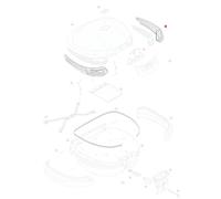 GIVI Z696R Paire De Réflecteurs Latéraux Pour Valise E55 Maxia 3