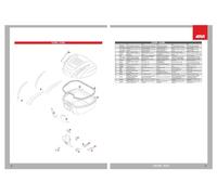 GIVI ZB33FNMLM Fond B33NML Monolock Noir Monté
