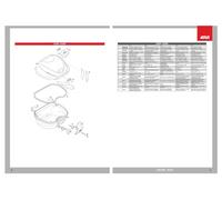 GIVI ZB360CNM Couvercle B360N Monté