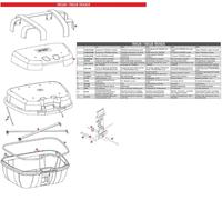 GIVI ZTRK52FNM Fond De TRK52N Monté