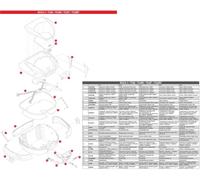 GIVI ZV56CNNTM Couvercle V56NNT Monté