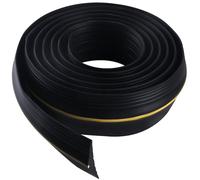 GIVIHGETI Joint de seuil de porte de garage, 4 m, universel, en caoutchouc, bricolage, résistant aux intempéries, parfait pour garder les garages propres et secs