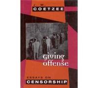 Giving Offense by J. M. Coetzee Hardcover Book J. M. Coetzee (Auteur)
