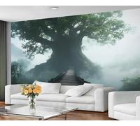 GIVLWF Papier peint arbre de vie pour chambre à coucher, papier peint arbre printanier, papier peint pour salon, papier peint mythologie nordique, papier peint non autocollant, peintures murales et