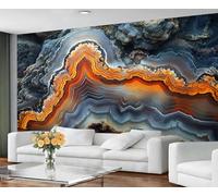 GIVLWF Papier peint - Décoration d'intérieur et peinture murale en marbre - Papier peint à texture abstraite pour chambre à coucher, papier peint moderne en marbre pour salon, grande décoration murale