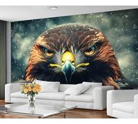 GIVLWF Papier peint - Décoration d'intérieur et peinture murale, portraits d'animaux, papier peint pour chambre à coucher, grand format (non autocollant)