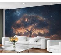 GIVLWF Papier peint fantastique pour décoration d'intérieur, papier peint arbre de vie, papier peint pour chambre à coucher, papier peint mythologie nordique pour salon, grande peinture murale, non