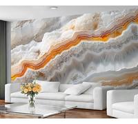 GIVLWF Papier peint texturé en pierre, décoration d'intérieur et peinture murale, papier peint marbre, papier peint de couleur claire pour salon, grande décoration murale - Non autocollant