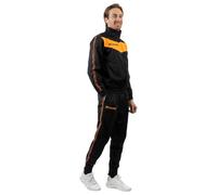 GIVOVA Bande Visa Combinaison, Noir/Orange Fluo, XXXL Mixte