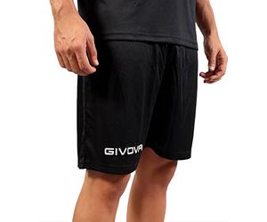 Givova Campo Interlock Shorts, Black, 4XS