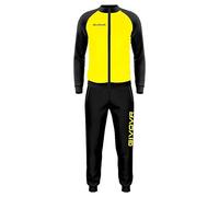 GIVOVA Combinaison Cuba POLARFLEECE Jaune/Noir Taille 2XS