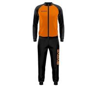 Givova Cuba Tracksuit Orange XL Homme