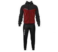 GIVOVA Combinaison Visa MELANGE avec CAPUCHE POLARFLEECE Grené/NOIR Taille M