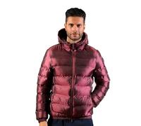 GIVOVA Doudoune homme 110 grammes - Doudoune homme d'hiver - Veste homme 110 grammes 4 saisons matelassée rembourrée - Veste homme, Master grenat, L