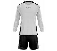Givova Hyguana Long Sleeve Set Noir,Gris 8-10 Years Enfants