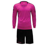 Givova Ensemble Hyguana à manches longues Noir/Rose L Homme